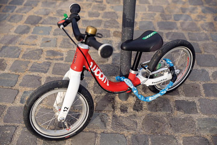 ABUS Kettenschloss Steel-O-Chain 4804C SYMBOLS – Zahlenschloss für Kinderfahrräder – ABUS-Sicherheit