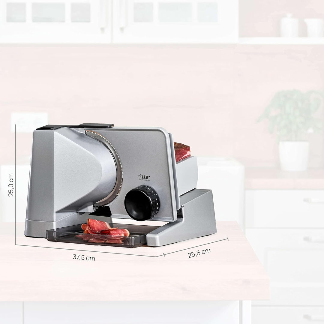 ritter Allesschneider solida 4, elekritscher Allesschneider mit ECO-Motor, made in Germany,