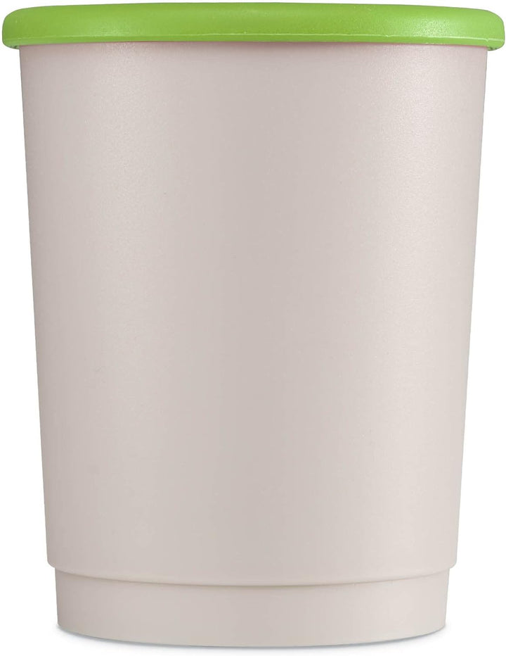 achilles Kaffeebecher mit Deckel, Kunststoffbecher, Mehrwegbecher, Trinkbecher, LFGB geprüft, spülma