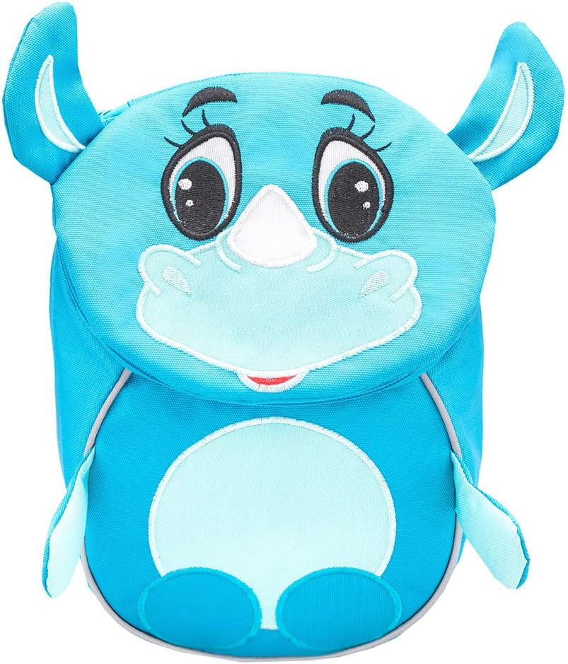 Belmil Kindergartenrucksack mit Brustgurt und Namensschild für 1-3 Jährige/Jungen - Mädchen / 4 L/Gr