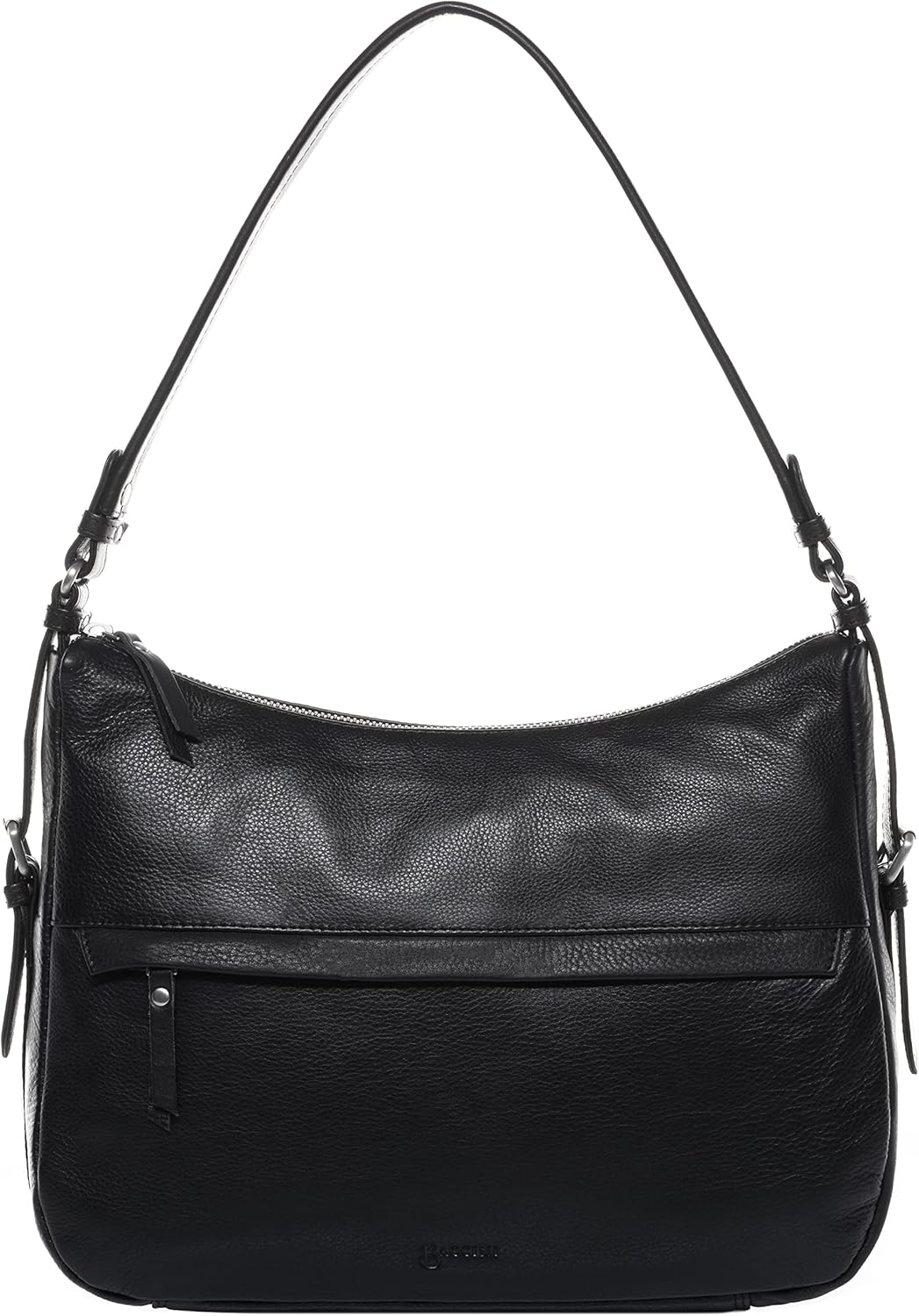 BACCINI Schultertasche echt Leder - Handtasche ROSA - Umhängetasche Damentasche - Ledertasche Damen