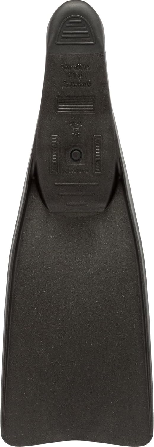 Cressi Clio zum Flossen Schwimmen, Apnoe und Schnorcheln 43/44 Schwarz, 43/44 Schwarz