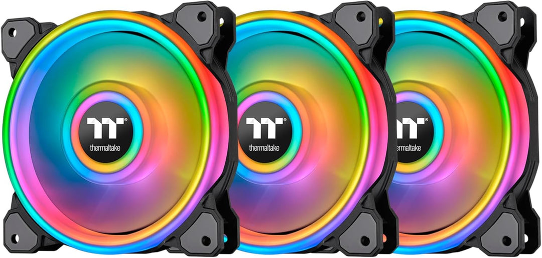 Riing Quad 12 RGB 3 Pack (Fan + Controller)
