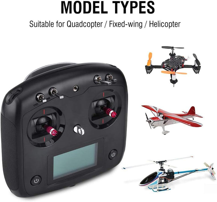 10CH FS-I6S Sender, 2,4G 10CH FS-I6S Sender & FS-IA6B oder FS-IA10B Empfänger für RC Drone Quadcopte