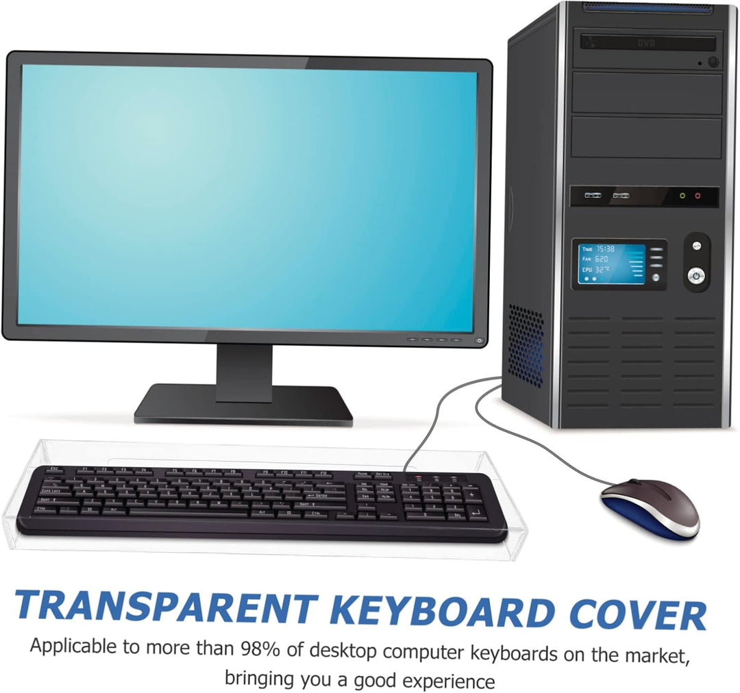 Angoily Tastatur Schutz Abdeckung Tastaturabdeckungen Für Desktop- Computer- Tastaturabdeckung Tasta