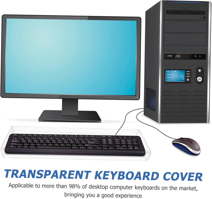 Angoily Tastatur Schutz Abdeckung Tastaturabdeckungen Für Desktop- Computer- Tastaturabdeckung Tasta