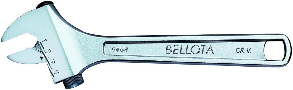 Bellota 6464-8 Rollgabelschlüssel mit Schneckenrad, 8 Zoll