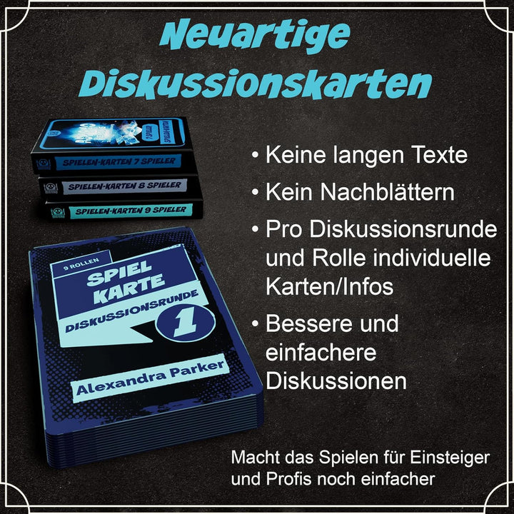Misterio – Krimidinner für Zuhause – 7 bis 9 Personen – Psycho Remake - Tödliche Neuverfilmung | Kri