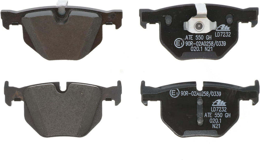 ATE 13.0470-7232.2 Bremsbelagsatz, Scheibenbremse
