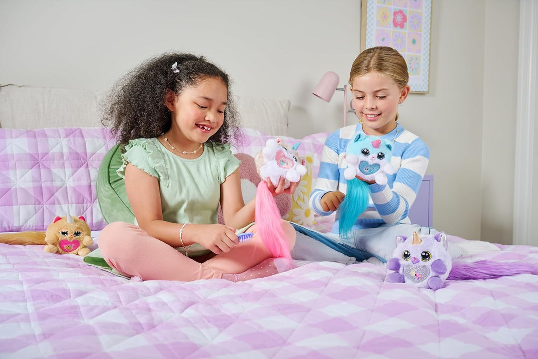 Rainbocorns 92104G Ragamuffin(Fluffles) Kittycorn Surprise, Serie 3, Cat, Small (21.5 cm), Ragamuffi