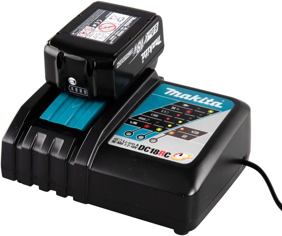 Makita Dc18Rc Cargador 7.2V-18V DC 18Rc Ladegerät 7,2 V-18 V Bulk, Bunt