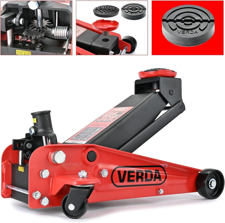 Wagenheber 3T+ 2X Gummi Rangierwagenheber Heber Ständer Unterstellbock Modellwahl (Wagenheber 3T), W