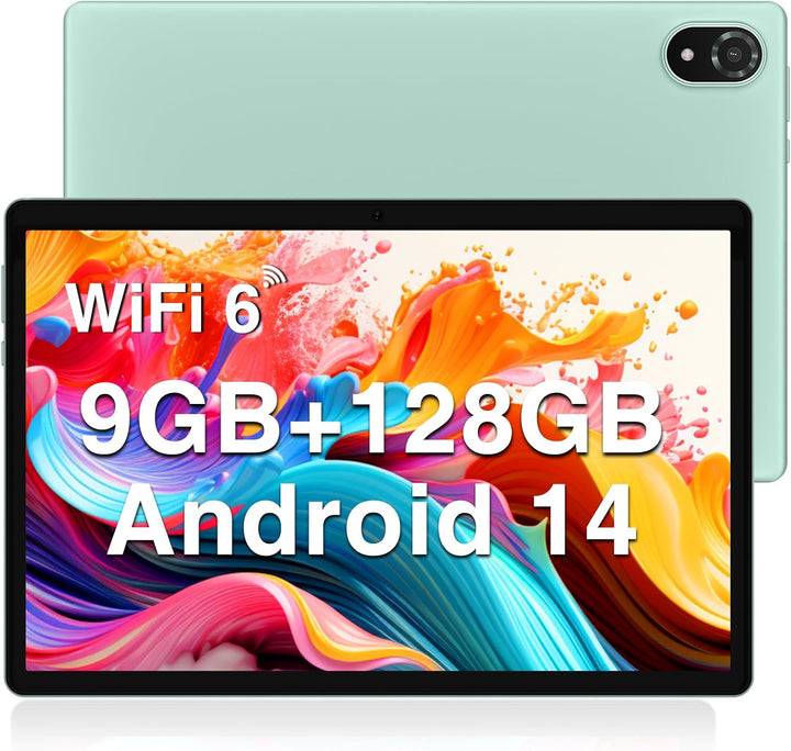 DOOGEE U10 2025 Neueste Tablet 10 Zoll Android 14 Tablet 128GB ROM (1TB TF) 9GB RAM, WIFI6, Widevine