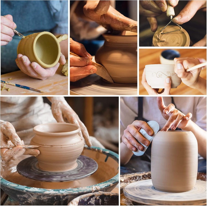 TWBEST Modellierwerkzeug Set,56 Stück Modellier-Werkzeug Sculpting Werkzeug,Polymer Clay Werkzeuge P