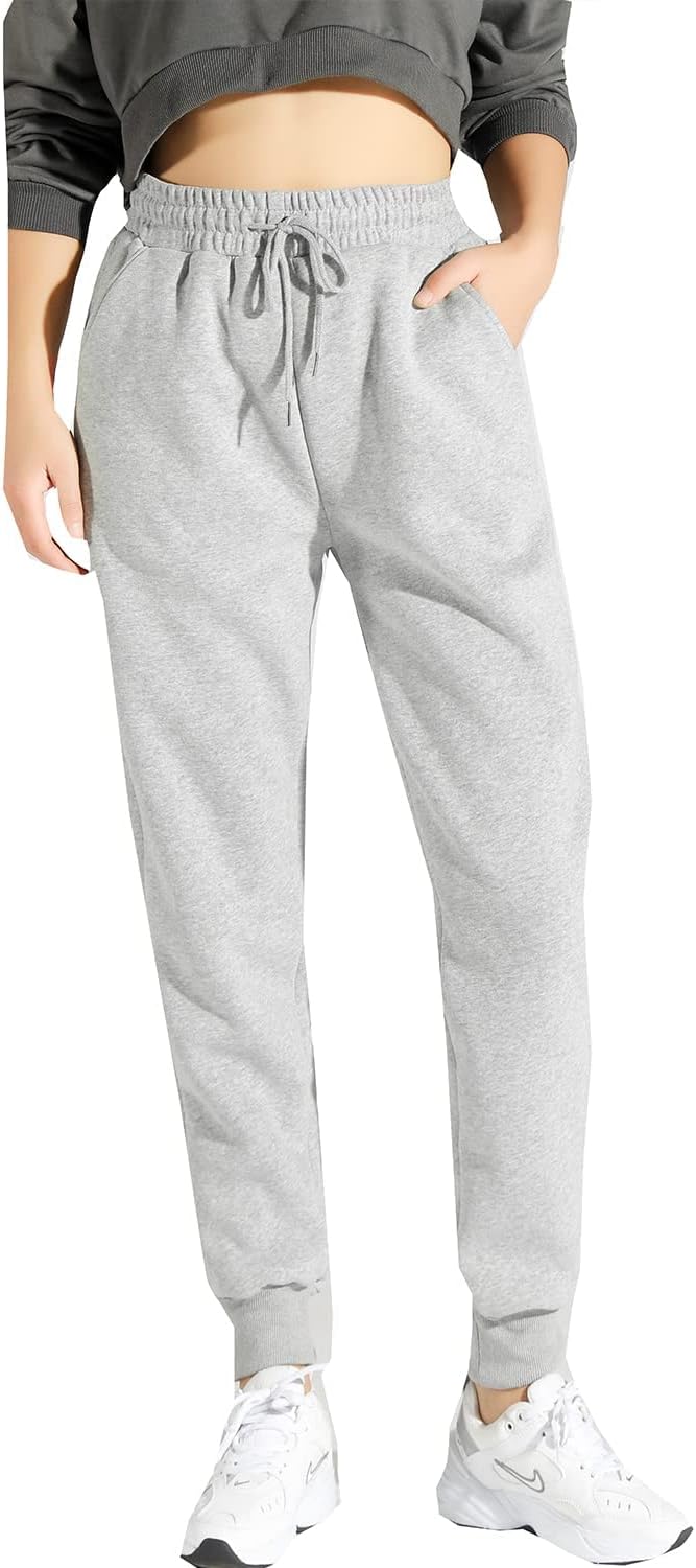 CheChury Jogginghose Damen Winter Warm Thermohose Sherpa Innenfutter Sweathose Gefüttert Sport Hosen