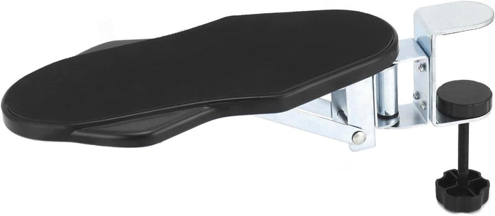 QWORK® Drehbarer Armlehnen Polster, Tischverlängerung Schreibtisch-Verlängerung für Armlehnenstütze