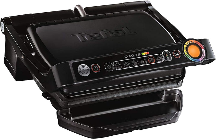 TEFAL GC7128 OPTIGRILL+ Kontaktgrill | 6 Automatikprogramme | Manueller Modus mit 4 Temperaturstufen