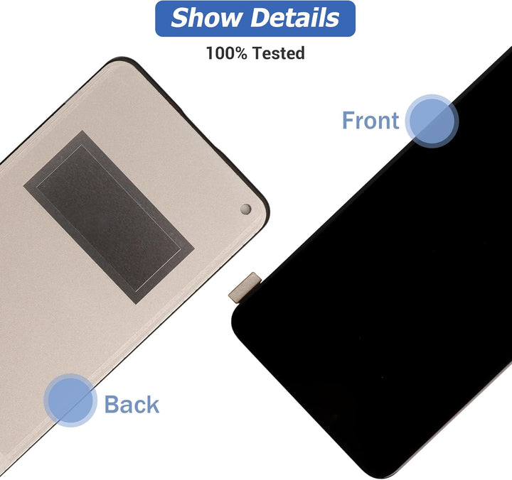 Vvsialeek Ersatz AMOLED Display Kompatibel Für Realme 8 Pro LCD Touch Screen Digitizer Assembly Glas