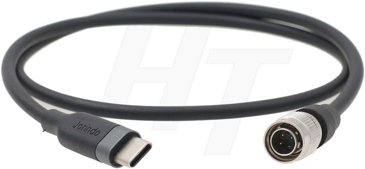 HangTon PD Power Bank 12V USB C auf Hirose 4 Pin Stromkabel für Zoom F4 F8 F8N Audio Recorder 60cm