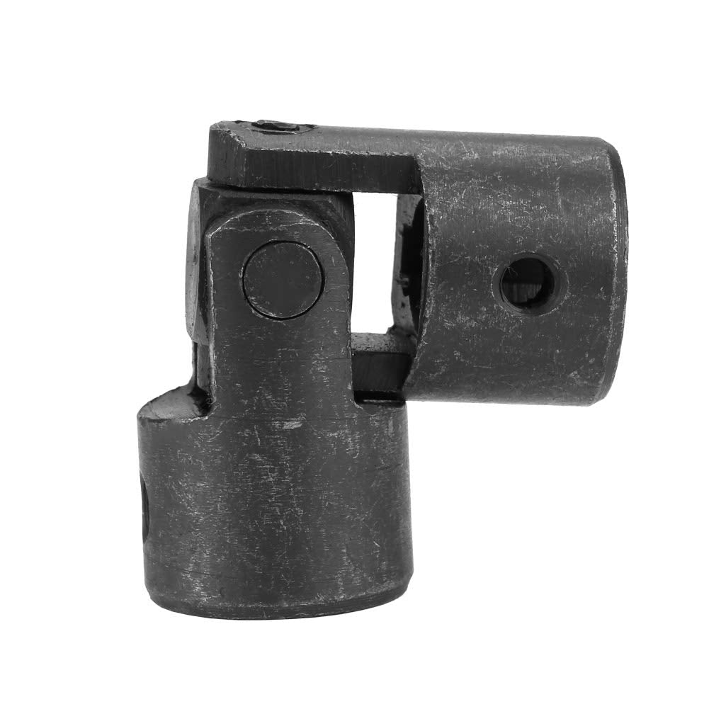 ID 14mm OD 28mm Universalgelenk U Motorgelenk Schwarze Wellengelenk-Metallkupplung