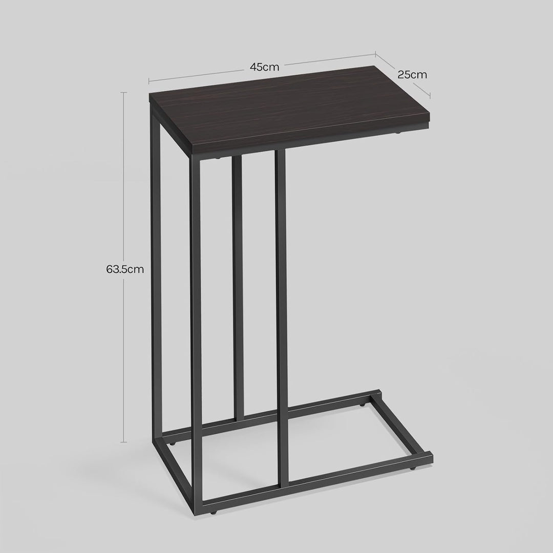 WOLTU® Beistelltisch Kaffeetisch Couchtisch Sofatisch Nachttisch Betttisch Laptoptisch, Gestell aus