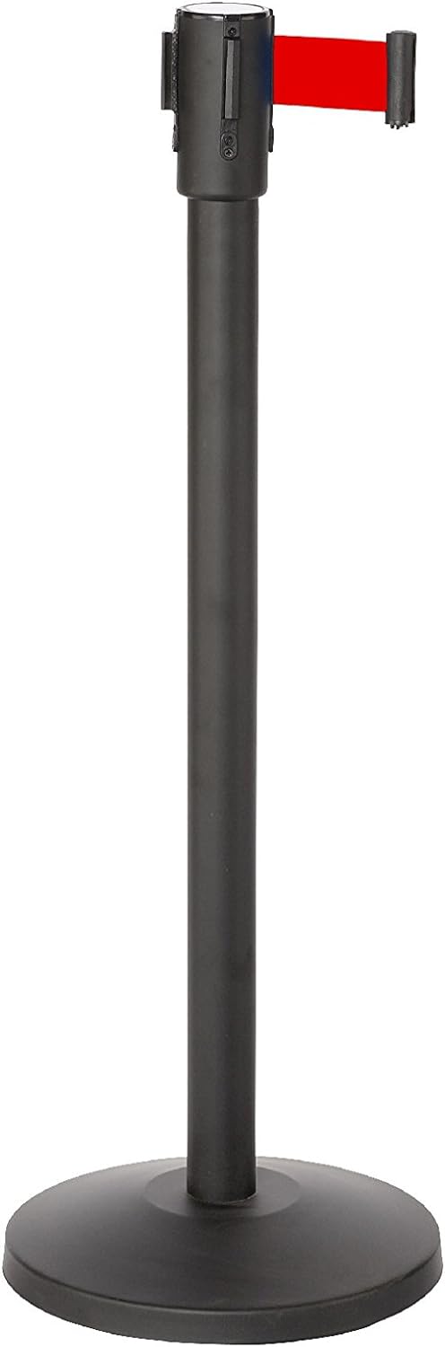 Saro AF 206 PR Personenleitsystem, Metall, schwarz, 36 x 36 x 91.5 cm 36 x 36 x 91.5 cm Schwarz, 36