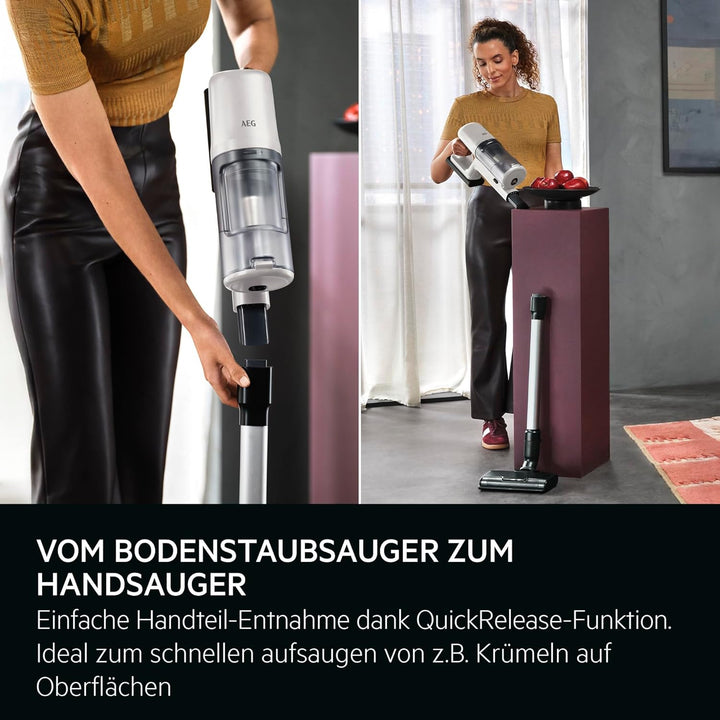 AEG Serie 6000 Akku-Staubsauger / Kabellos / Alle Böden / bis zu 99% Staubaufnahme / bis zu 50 min L