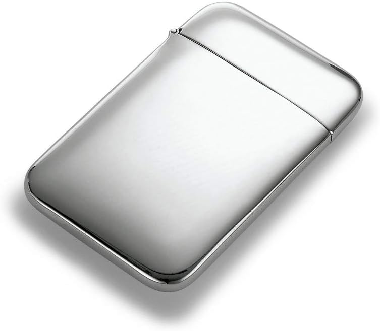 Philippi - Cushion Visitenkartenetui 10 x 6,5 x 1,2 cm Polierter Edelstahl, 10 x 6,5 x 1,2 cm Polier