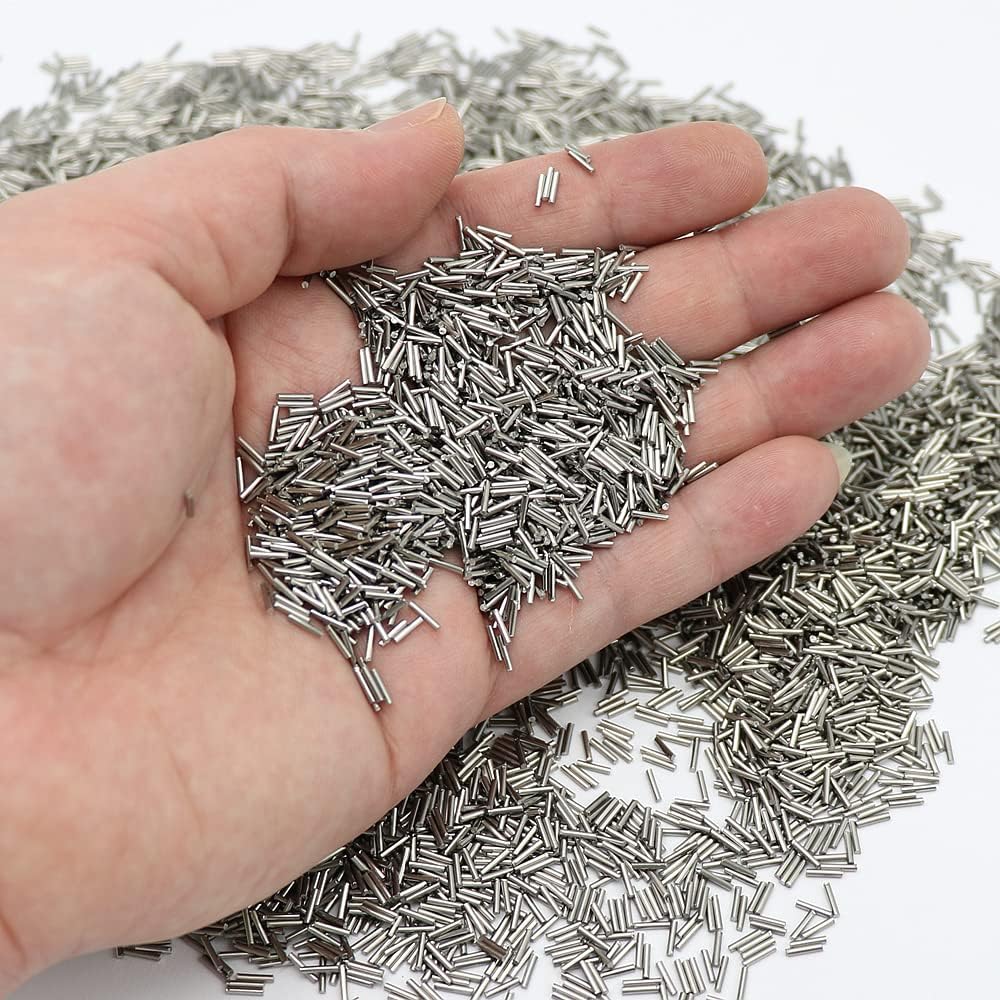 Magnetische Polierstifte aus Edelstahl, 1000 g, für Schmuck, Poliernadeln, Reinigung, Gravurwerkzeug
