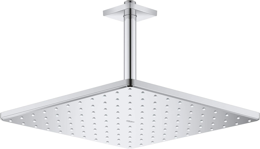 GROHE Rainshower Mono 310 Cube | Brausen- und Duschsysteme - Kopfbrauseset Deckenauslass 142 mm, Eco