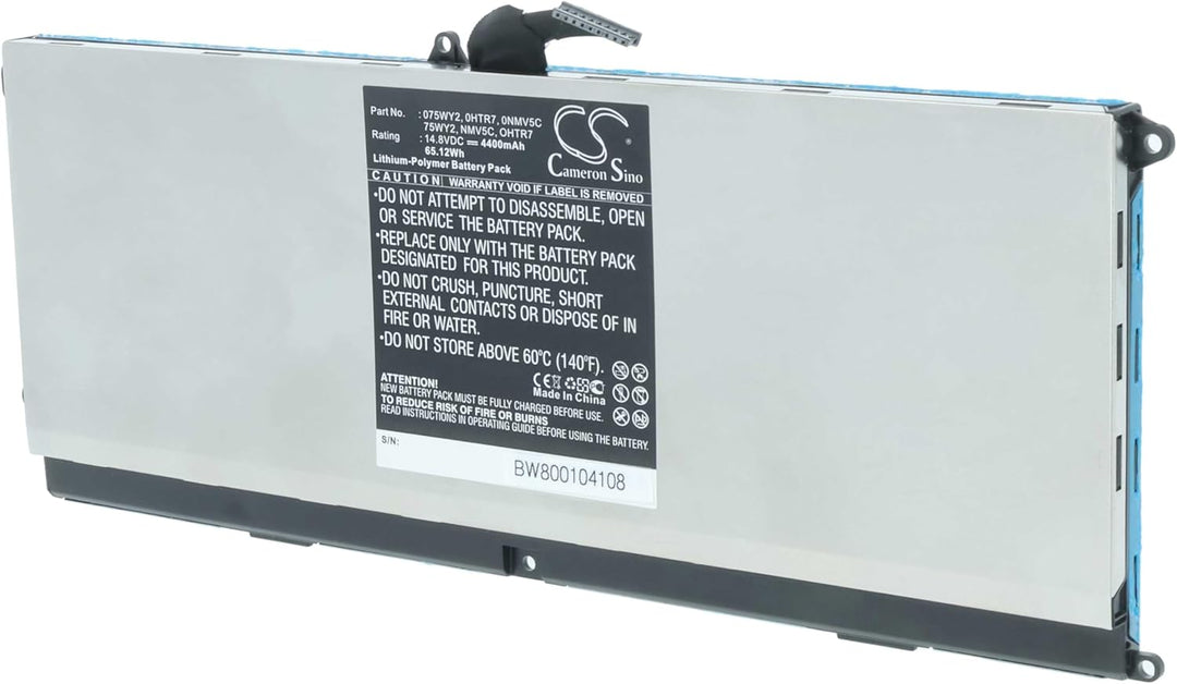 vhbw Li-Polymer Akku 4400mAh (14.8V) kompatibel mit Notebook Laptop Dell L511Z, XPS 15z Ersatz für 0