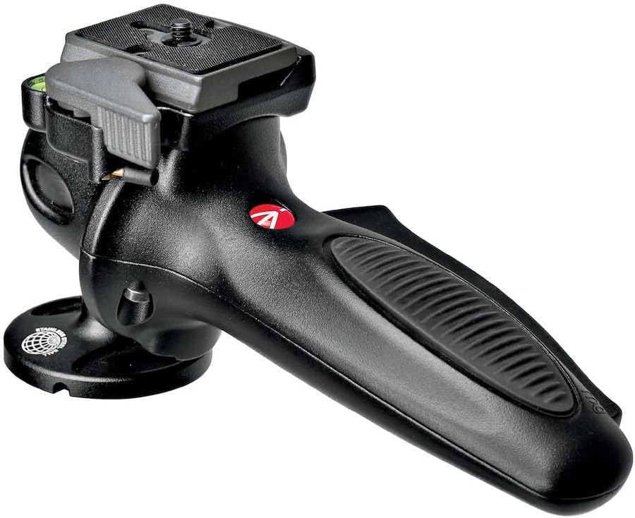 Manfrotto Neuer Joystick Kugelkopf, trägt bis zu 6 kg, praktischer und robuster Kugelkopf, für Kamer