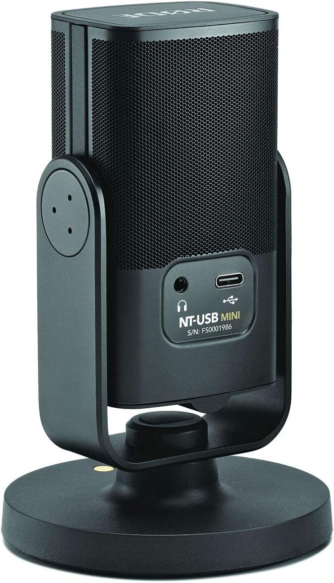 Rode NT-USB Mini USB-Studio-Kondensatormikrofon + keepdrum Mikrofasertuch NT-USB Mini + Poliertuch,