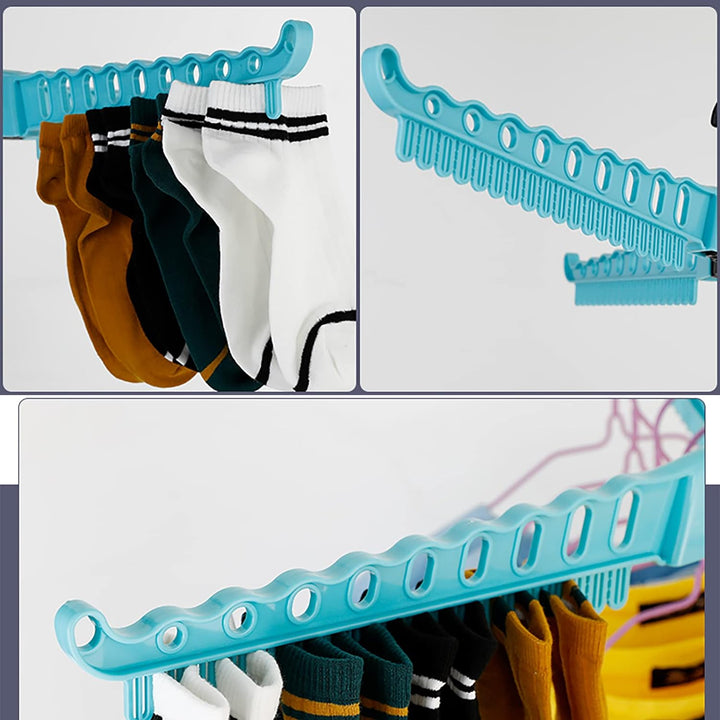 Sinbide Wäscheständer für Hemden, Faltbarer Wäscheständer Platzsparend, Klappbarer Kleiderstaender,