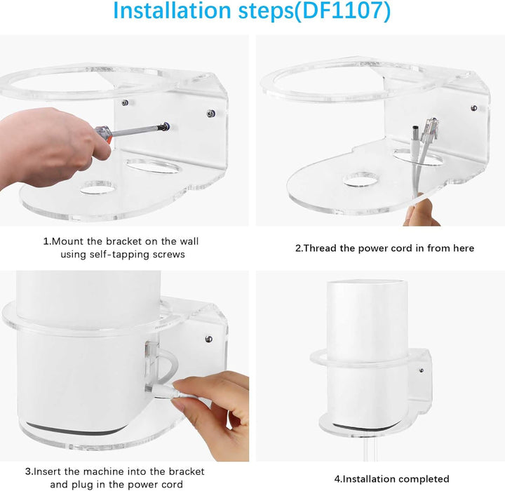 HOLACA Wandhalterung kompatibel mit Linksys Velop Pro WiFi 6E Mesh-System und TP-Link Deco X90 AX660