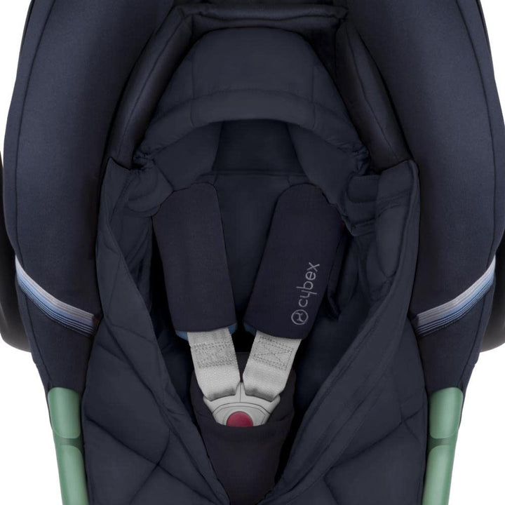 CYBEX Gold Fusssack Snøgga Mini 2, Für Babyschalen, Ab Geburt bis ca. 24 Monate, TOG 4, Ocean Blue (
