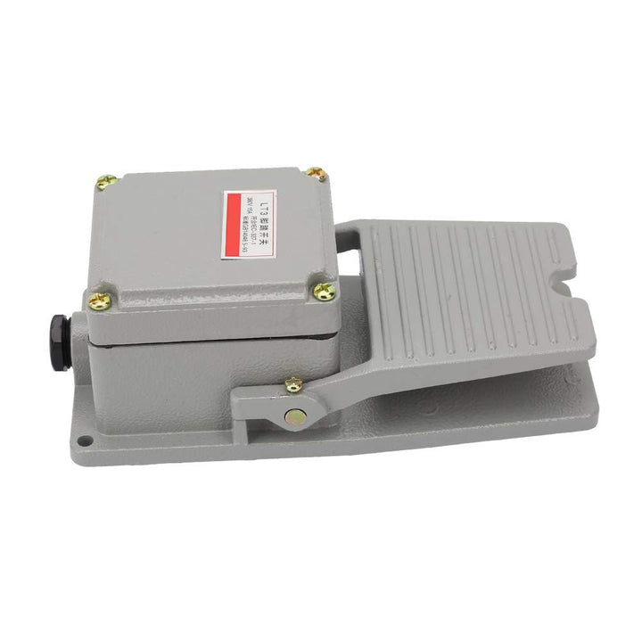 Fussschalter rutschfester Pedalregler Netzschalter Aluminiumschale Momentane Silberkontakte LT3