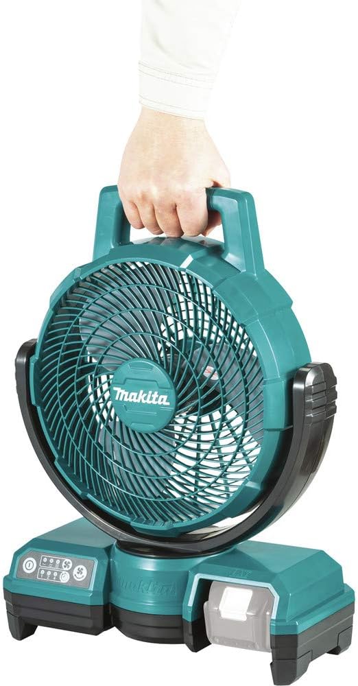 Makita DCF203Z Akku-Lüfter 18V (ohne Akku, ohne Ladegerät), Petrol