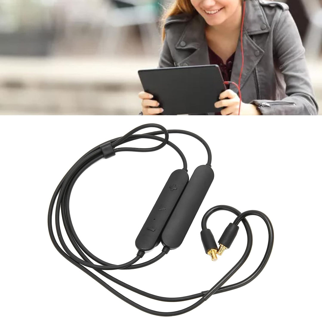 Goshyda Bluetooth Wireless Kopfhörer A2DC Adapterkabel, AptX Low Latency 2 Modi Ergonomisches Wirele