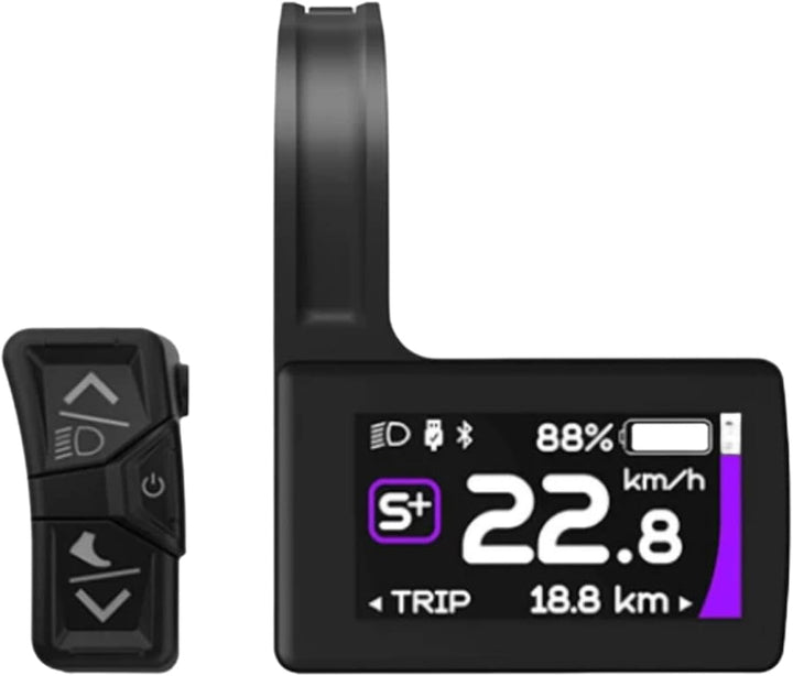 E-Bike Display E-Bike DPC245 Bluetooth 5.0 LCD CAN Protokoll Display für Bafang Zentralmotor M560 M6