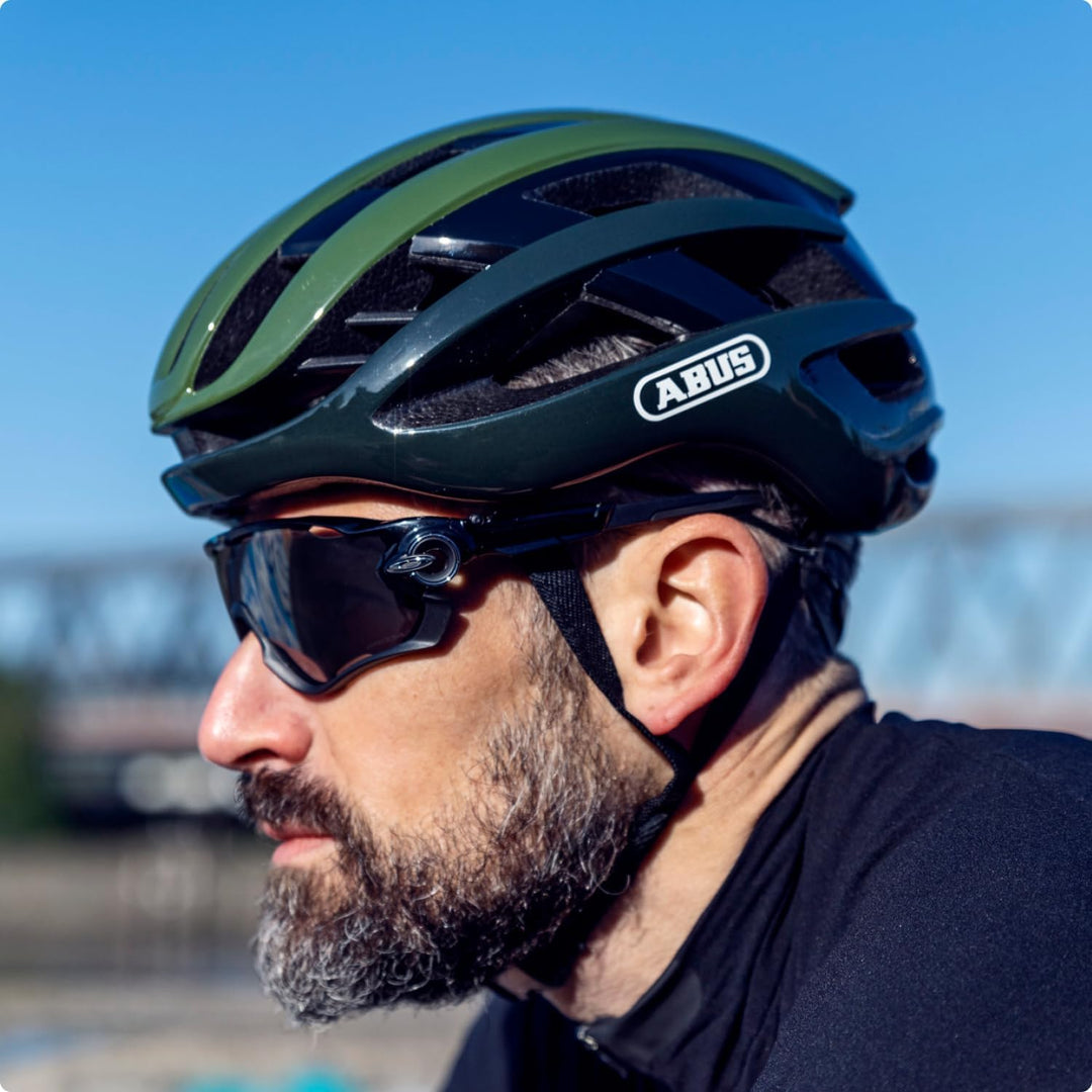 ABUS Rennradhelm AirBreaker - High-End Fahrradhelm für den professionellen Radsport - für Damen und