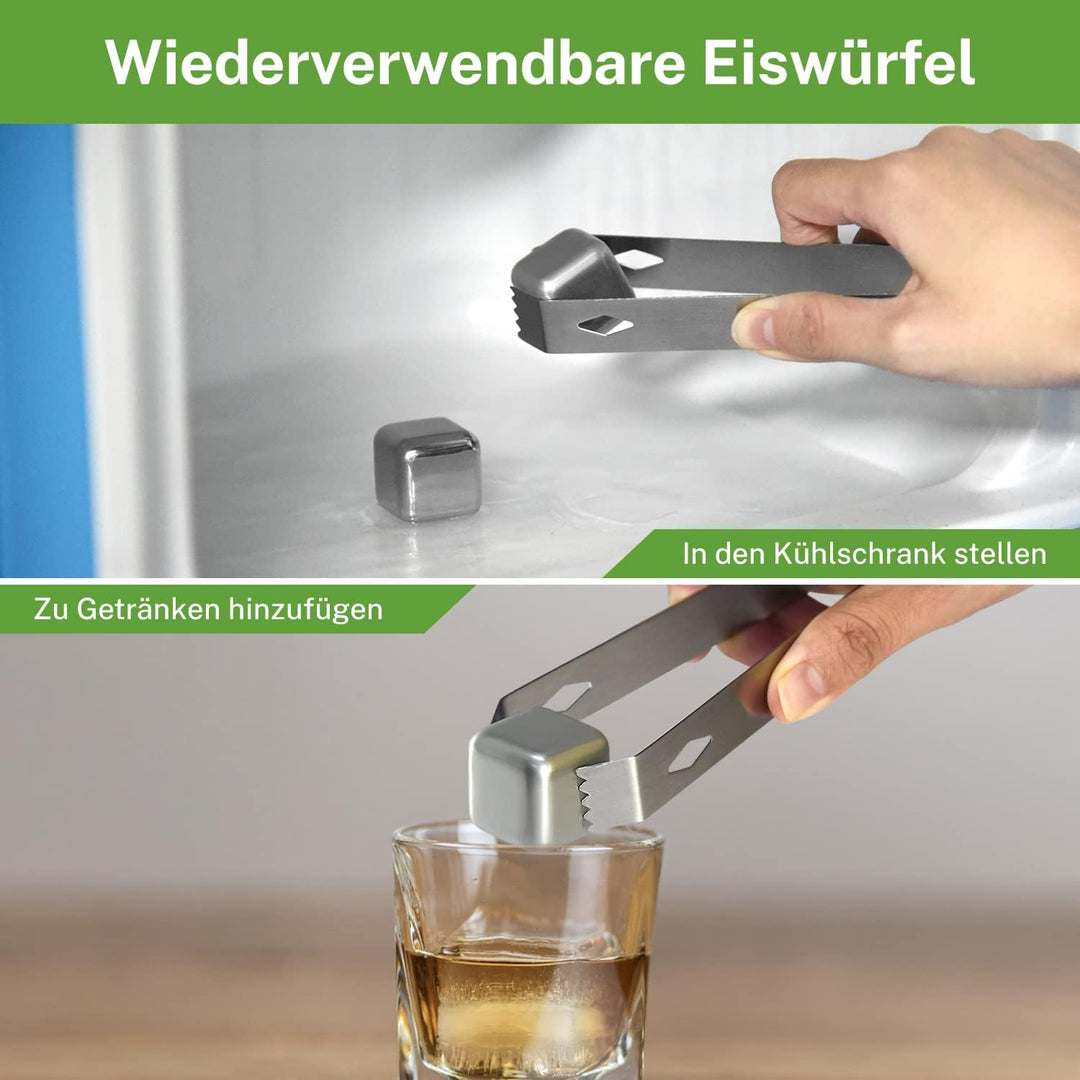 Cocktail Set, oGoDeal Boston Cocktail Shaker Schwarz mit Ständer, 23pcs Bar Equipment Barkeeper Set