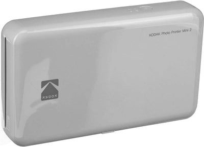 Kodak Mini 2 HD Wireless Mobile Instant Fotodrucker w / 4 Pass patentierte Drucktechnologie (Weiss)