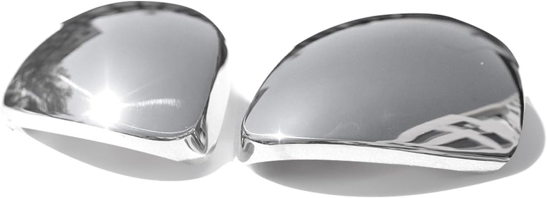 Spiegelkappen Spiegelabdeckung für Tiguan 2007-2016 2 tlg Spiegelblenden aus Edelstahl Chrom