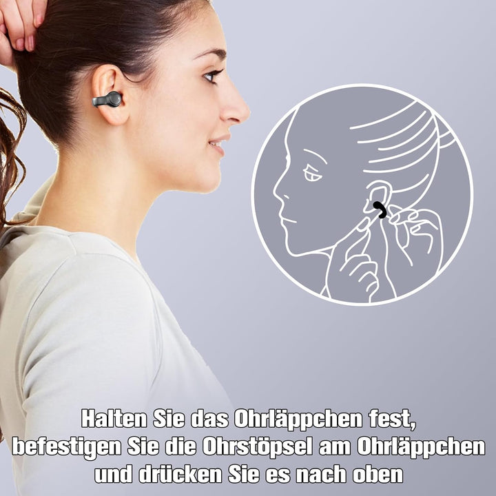 Open Ear Kopfhörer Bluetooth kabellos Air Bone Conduction Headphones Ear Clip Knochenschall Sportkop