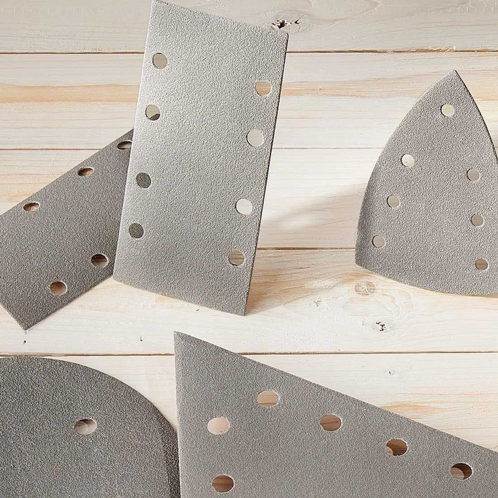 MENZER Platinum Klett-Schleifscheiben, 225 mm, 6-Loch, f. Trockenbauschleifer, Halbedelkorund (25 St