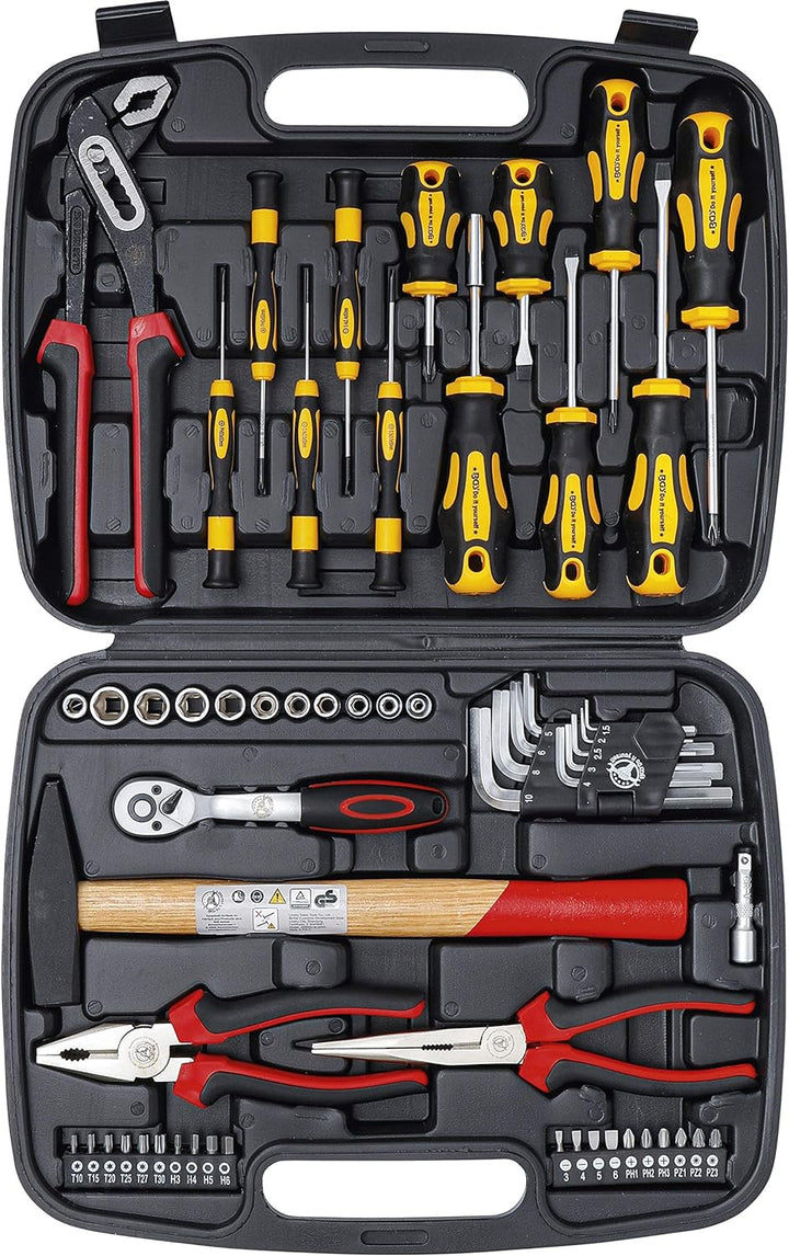 BGS Diy 2037 | Werkzeugkoffer | 58-tlg., 58-tlg.