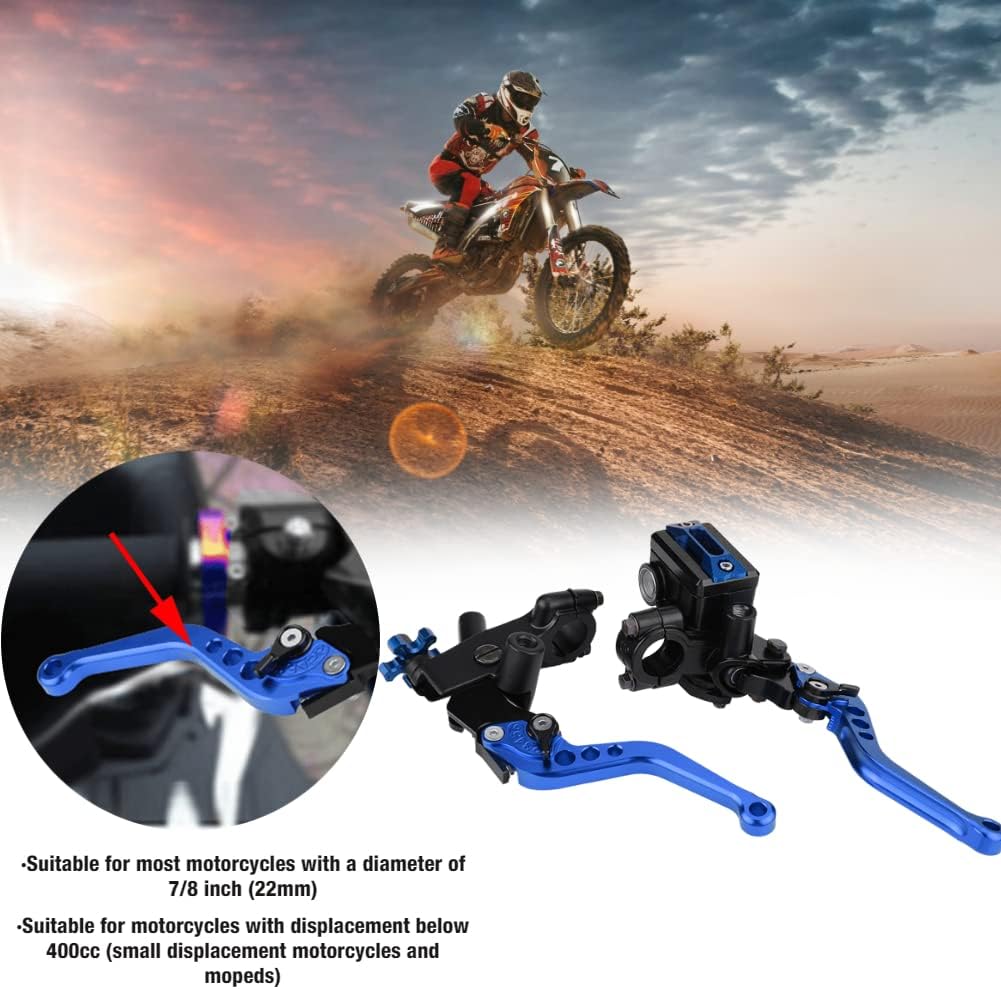 Bremshebel Motorrad - 1 Paar 22Mm Kupplungs Und Bremshebel, Hauptbremszylinder Hebel Universal Motor