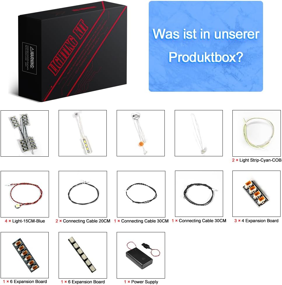 LocoLee Licht Kompatibel mit Lego 42182 Technic NASA Apollo Lunar Roving Vehicle (LRV), Nur Lichter