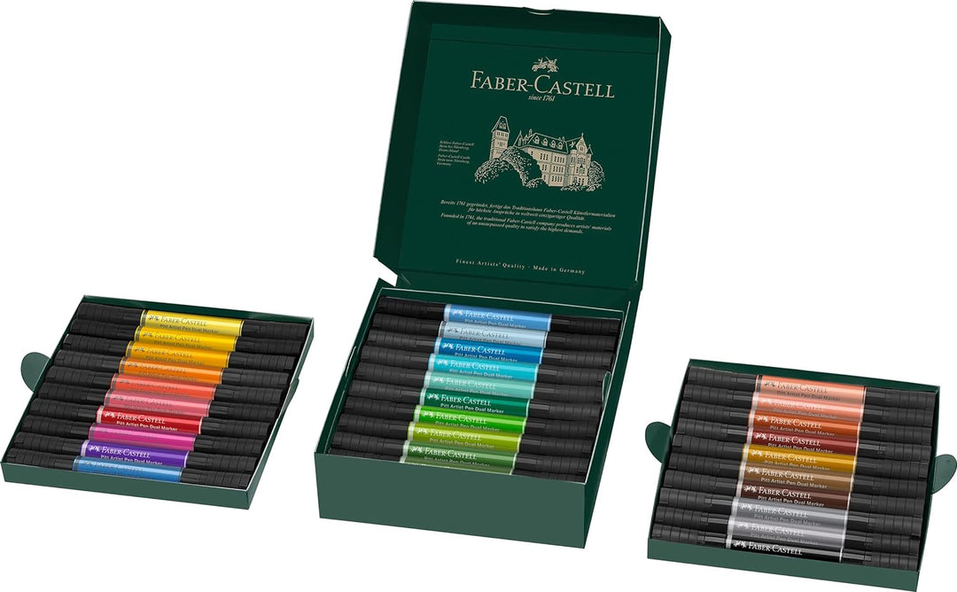 Faber-Castell PITT Artist Pen Dual Marker India Ink - 30 Stück